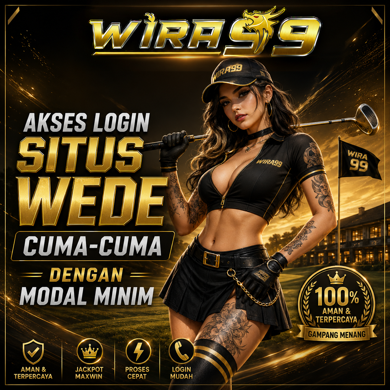 WIRA99 : Akses Login Situs Wede Cuma-Cuma Dengan Modal Minim